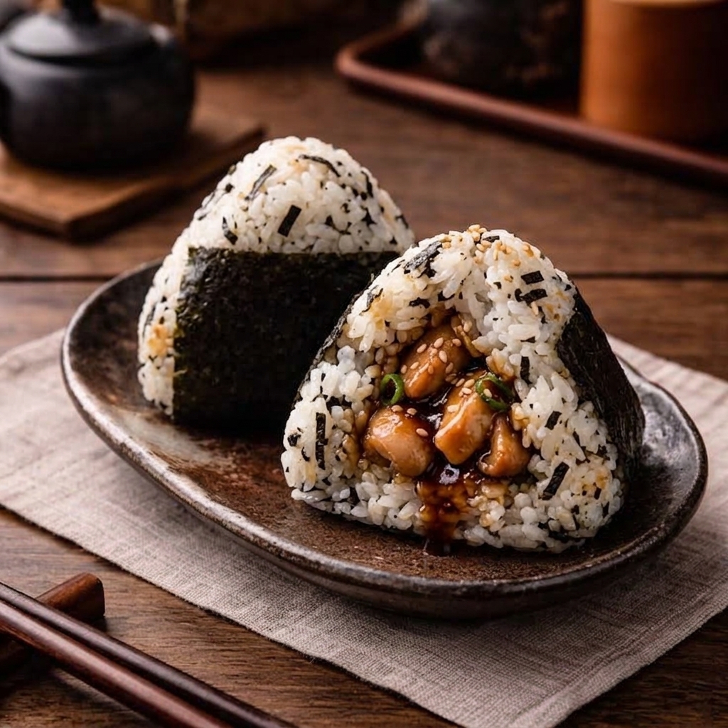 Onigo ayam teriyaki